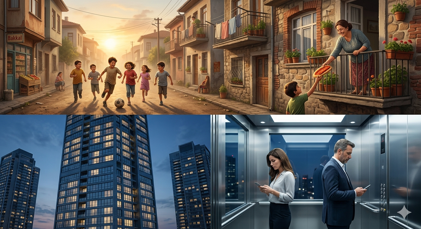 Gökyüzüne Uzanan Yalnızlık Apartmanlar ve Kaybolan Mahalle