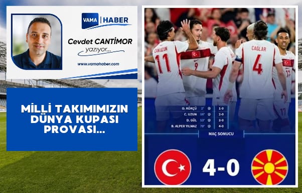 Milli Takımımızın Dünya Kupası provası...