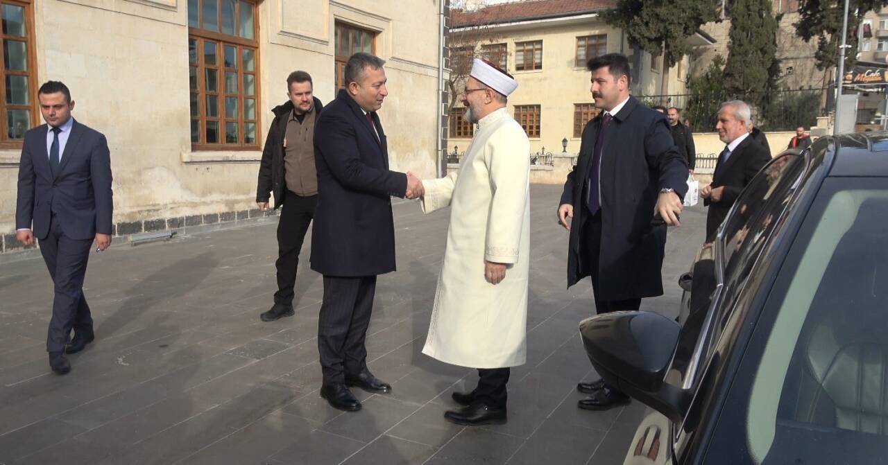 Diyanet İşleri Başkanı Prof. Dr. Ali Erbaş Kilis’te