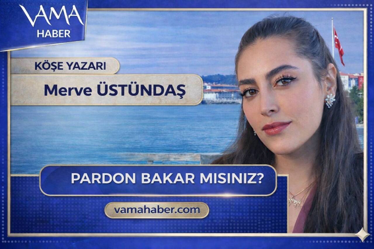 PARDON BAKAR MISINIZ?