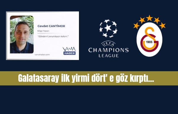 Galatasaray ilk yirmi dört' e göz kırptı...