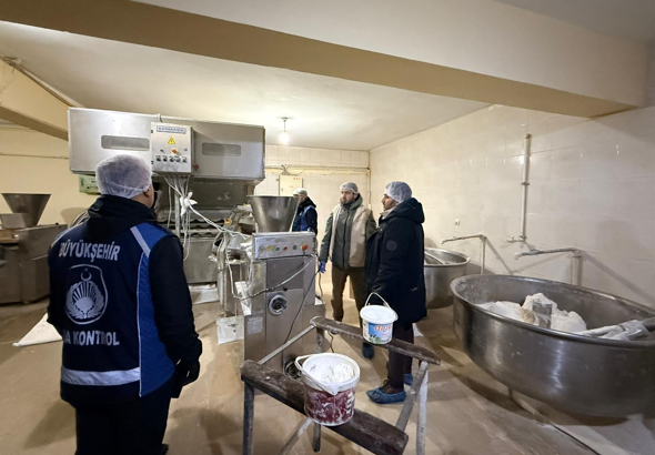 Van'da fırın ve unlu mamül üretimi yapan iş yerlerine denetim gerçekleştirildi