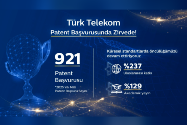 TÜRK TELEKOM'UN MİLLİ TEKNOLOJİDEKİ LİDERLİĞİ DEVAM EDİYOR