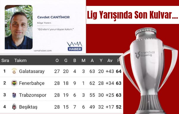 Lig Yarışında Son Kulvar...