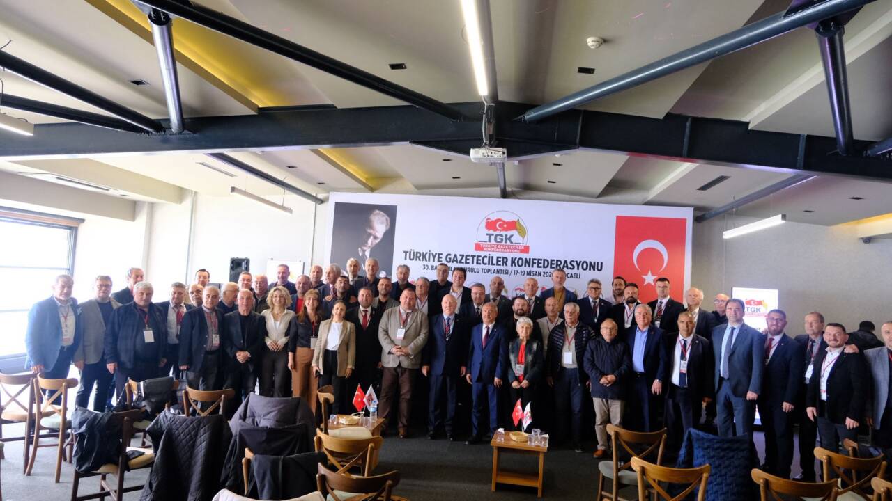 Türkiye Gazeteciler Konfederasyonu Kocaeli Sonuç Bildirgesini Açıkladı
