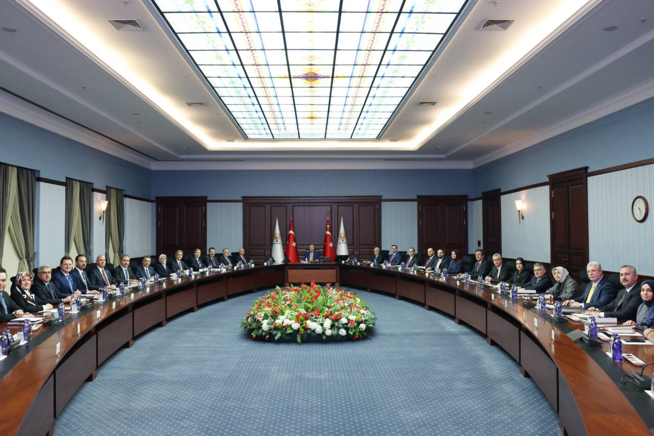 AK Parti MYK, Erdoğan başkanlığında toplandı