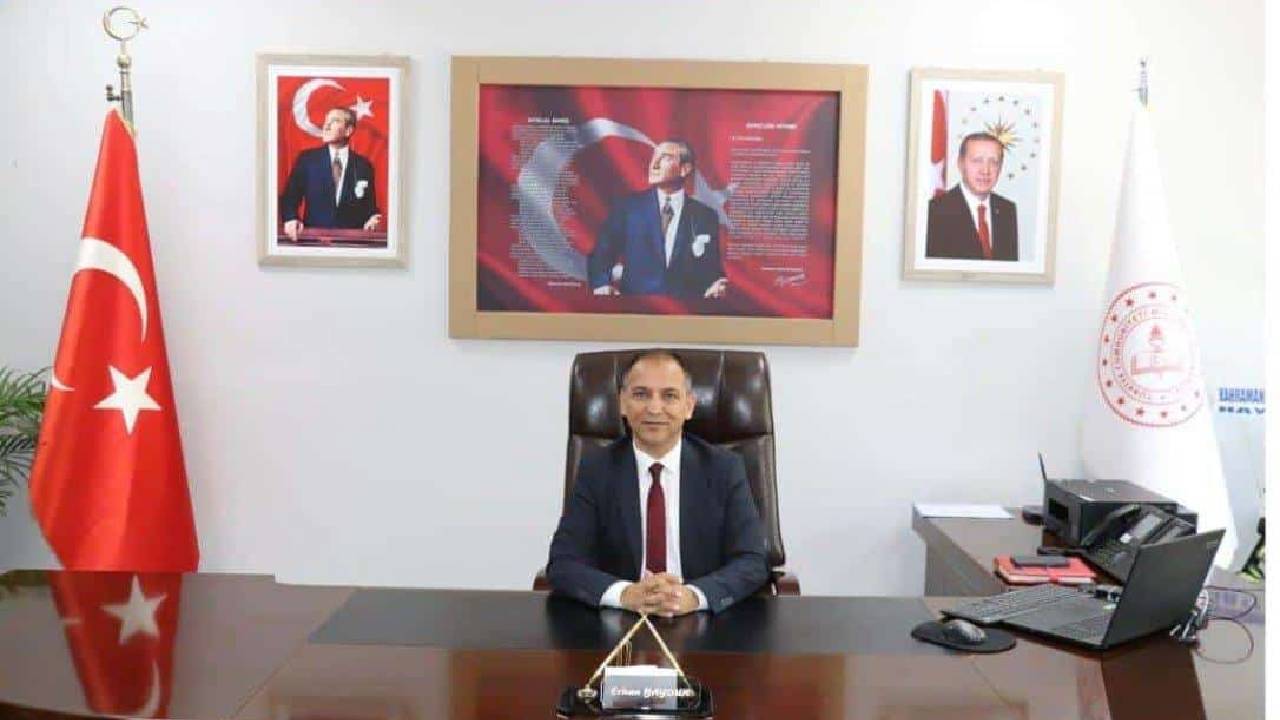 Kahramanmaraş İl Milli Eğitim Müdürü Erhan Baydur, görevinden ayrıldı