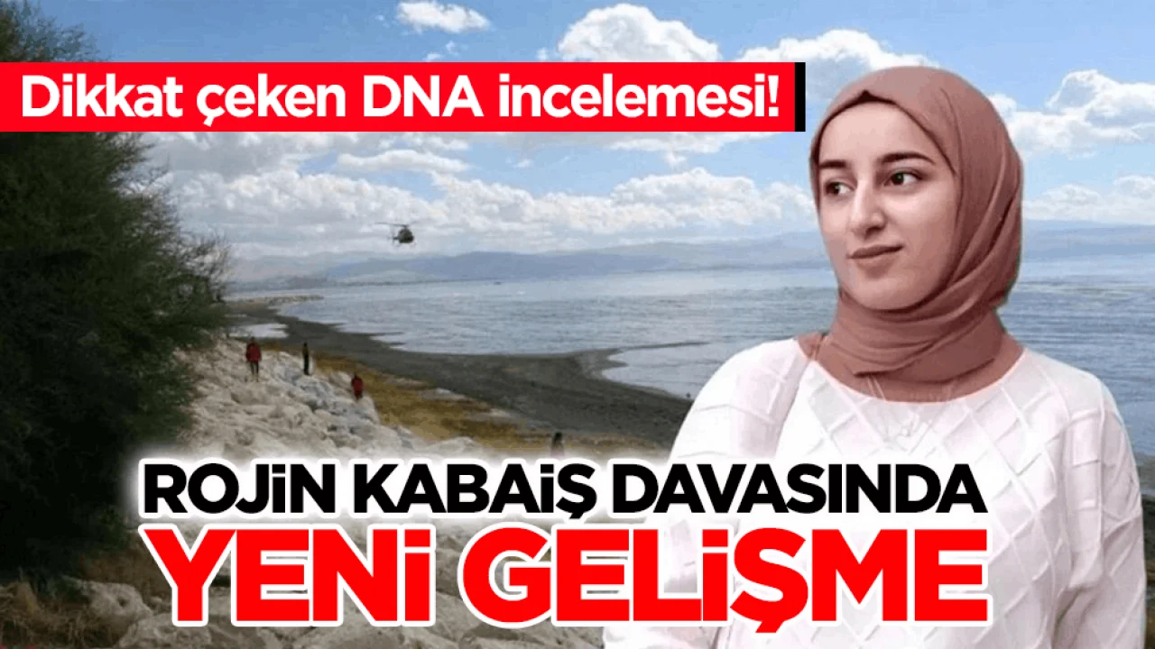Rojin Kabaiş dosyasında DNA incelemesinde yeni süreç