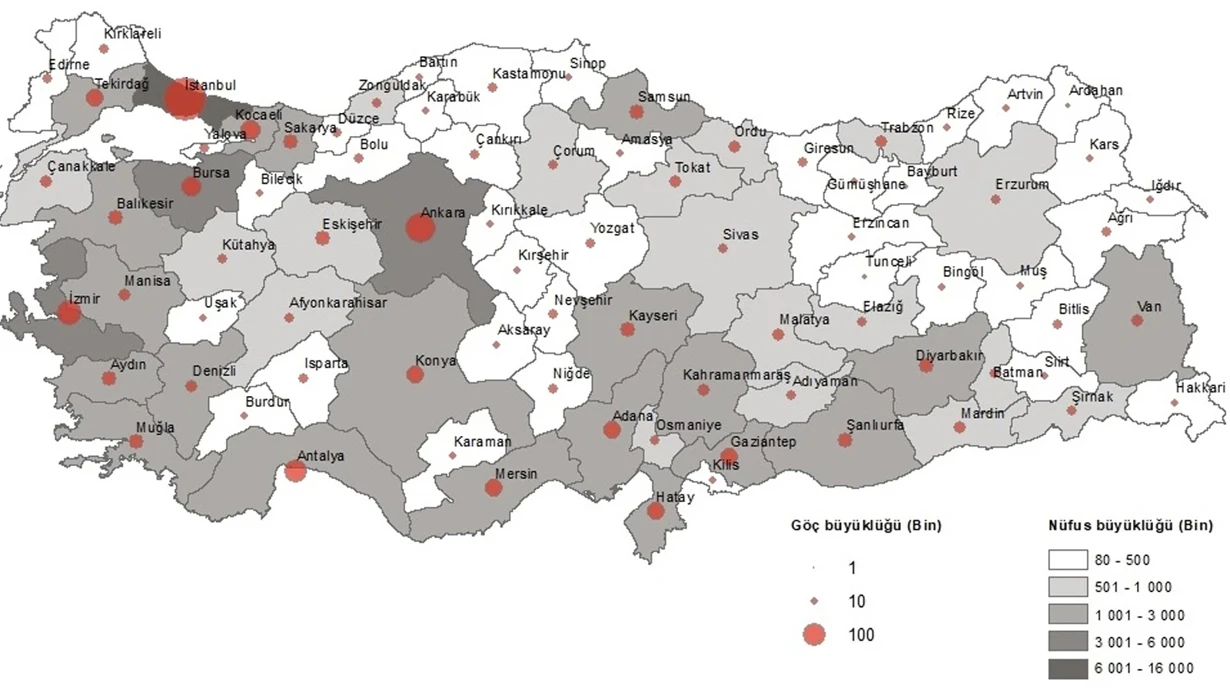 TÜİK açıkladı: İstanbul göçte liderliğini sürdürdü