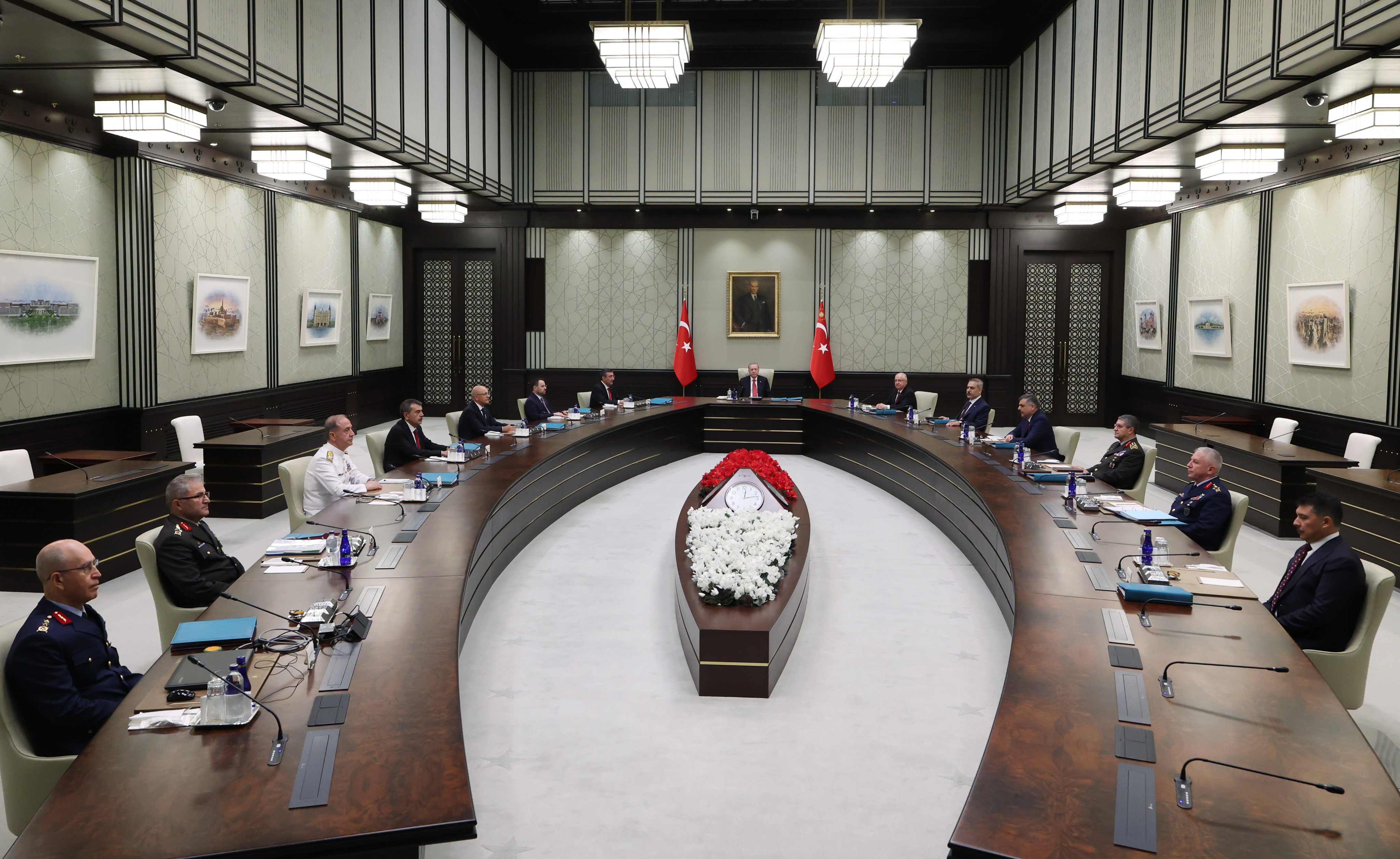 Yüksek Askerî Şûra Erdoğan Başkanlığında Toplandı