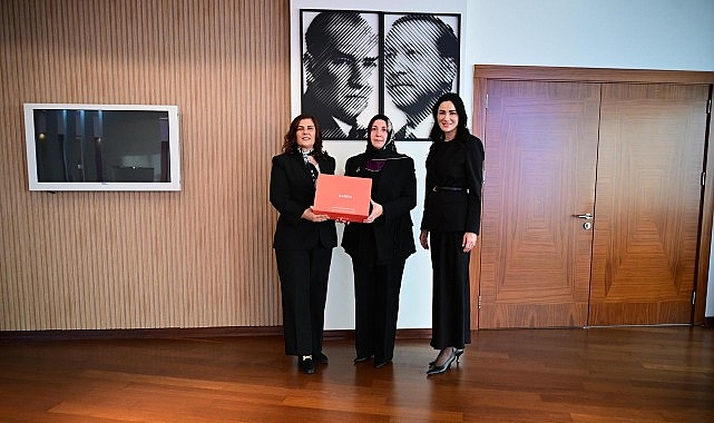 Başkan Çerçioğlu'na Milletvekili Sarıbaş ve KADEM Aydın İl Temsilcisi Akıcı'dan Ziyaret