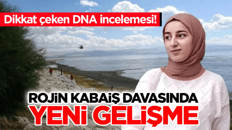 Rojin Kabaiş dosyasında DNA incelemesinde yeni süreç