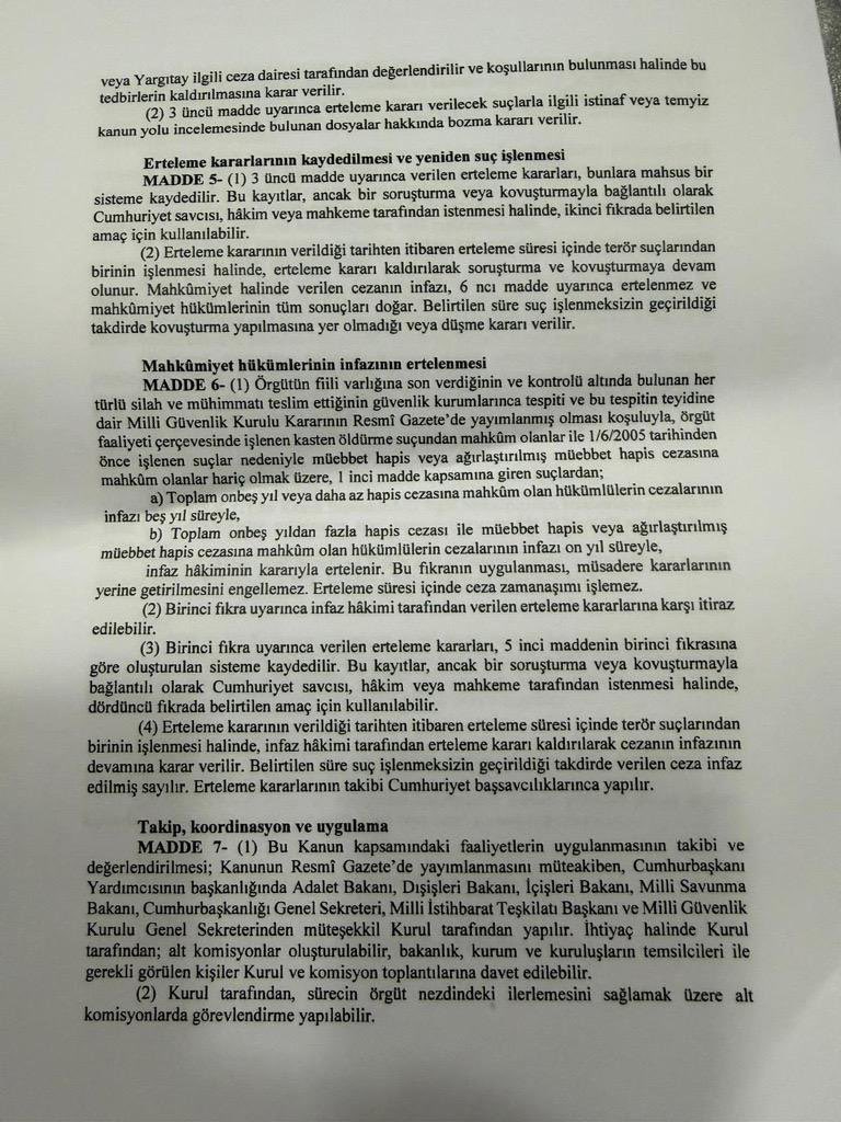12 Maddelik Çerçeve Yasa TBMM’de Kabul Edildi