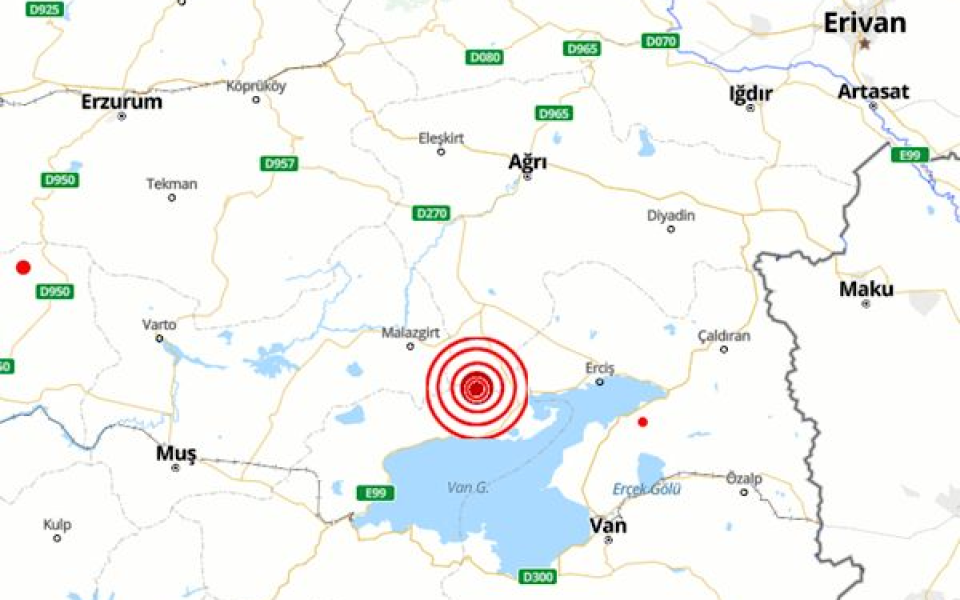 Ağrı’da deprem