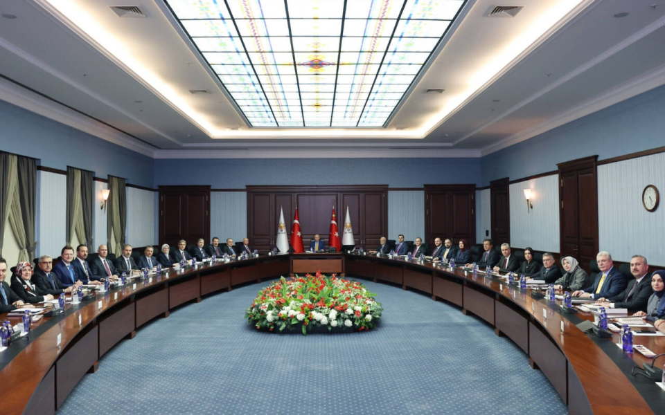 AK Parti MYK, Erdoğan başkanlığında toplandı