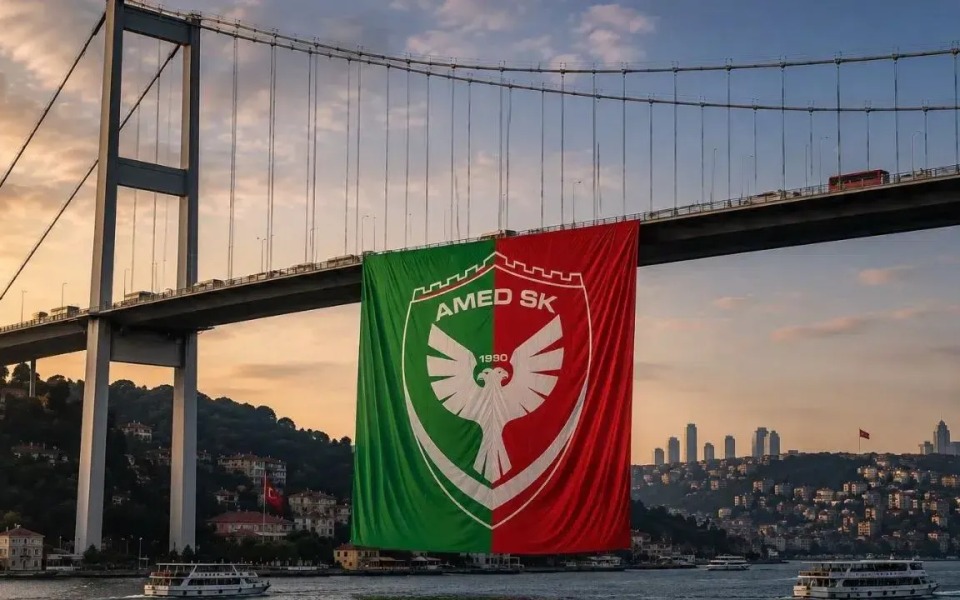 Amedspor'a onay çıktı: Bayrağı FSM Köprüsü'ne asılacak