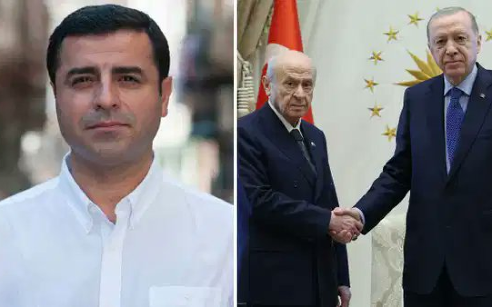 Demirtaş’tan Çerçeve Yasa Mesajı: Erdoğan ve Bahçeli’ye Teşekkür