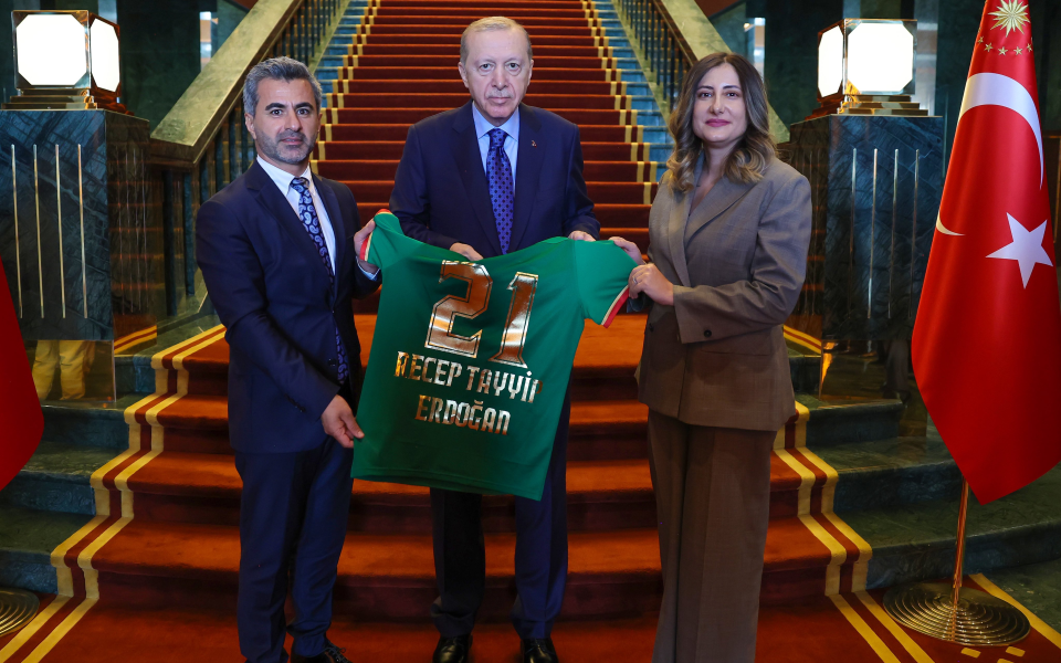 Erdoğan, Amedspor ve Süper Lig’in yeni ekipleriyle buluştu