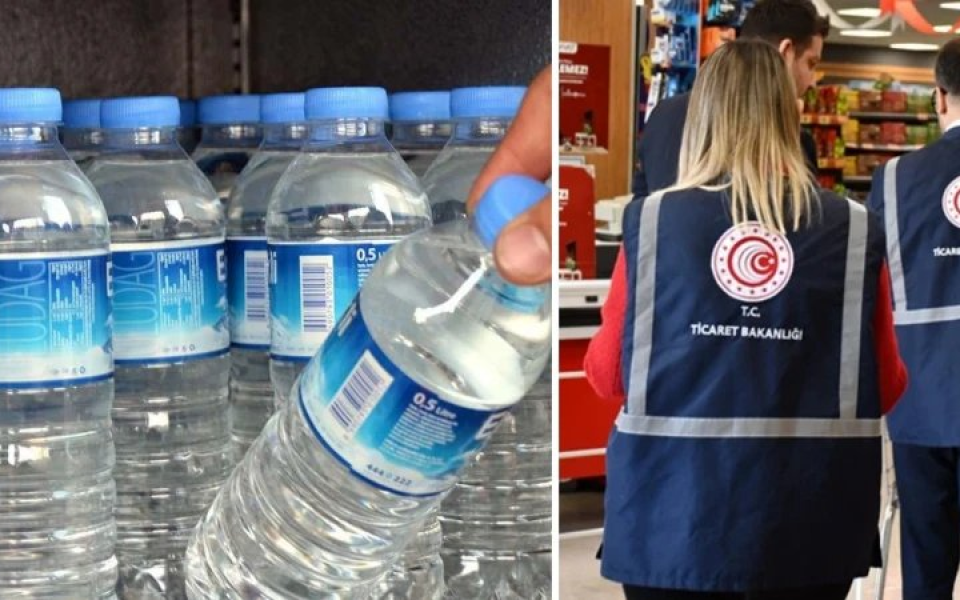 Su fiyatlarına sıkı denetim: Ticaret Bakanlığı harekete geçti