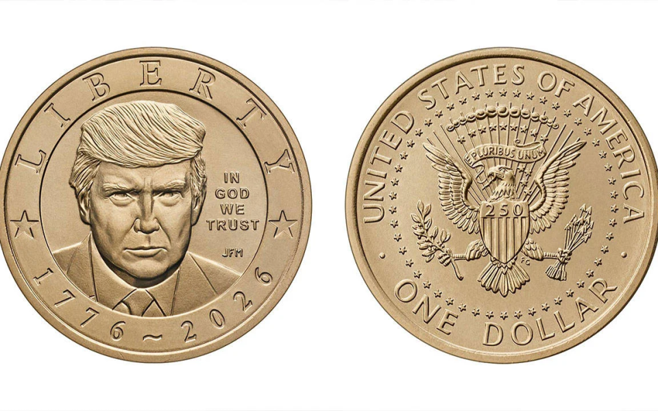 Trump'ın Portresini Taşıyan Hatıra Altın Para Basılacak