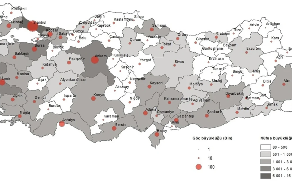 TÜİK açıkladı: İstanbul göçte liderliğini sürdürdü