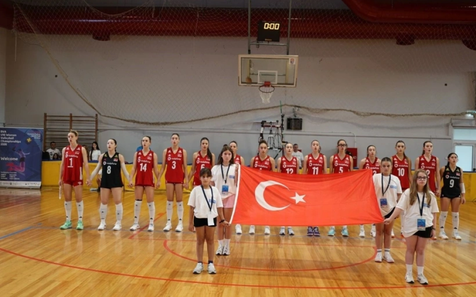 U18 Kadın Milli Takımı Avrupa Şampiyonası'na namağlup gitti